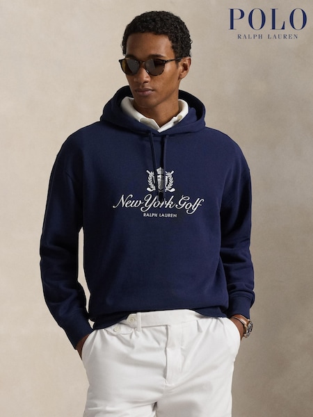 Polo Ralph Lauren Blue RLX New York Golf Hoodie (V41509) | $461