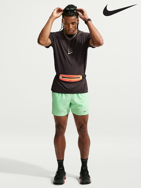 Black - Regular Nike Dri-fit Top Short-sleeve Micro-perforated T-shirt