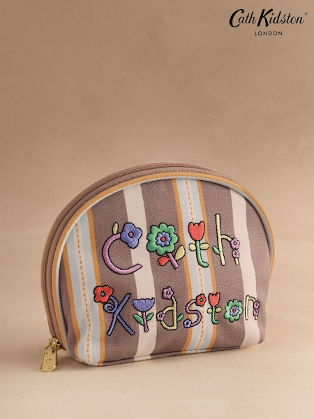Ruda juostelė - Cath Kidston pusmėnulio formos maišelis