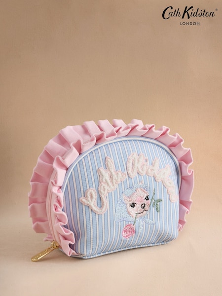 Blue Biggles Dog - Cath Kidston Half Moon Pouch