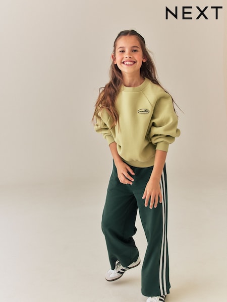 Green - Sweatshirt And Joggers Set (3-16yrs)