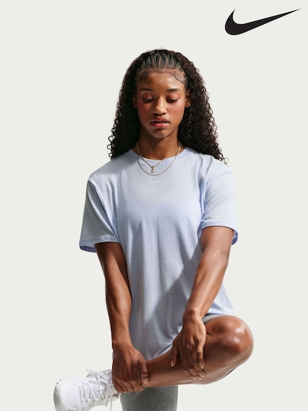 Hydrogen Blue - Nike One Relaxed Dri-fit Short Sleeve T-shirt