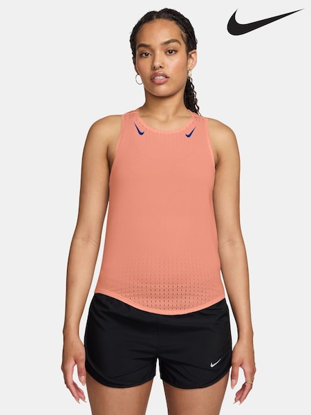 Rosa atómico - Nike Aeroswift Dri-fit Adv Running Vest Top
