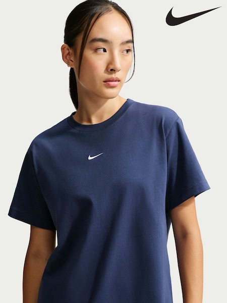 Midnight Navy - Nike Sportswear Essential Oversized T-shirt