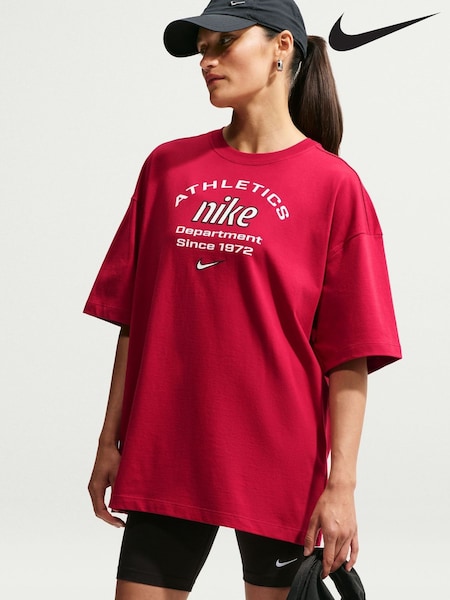 터프 레드 - Nike Athletics Oversized T-shirt
