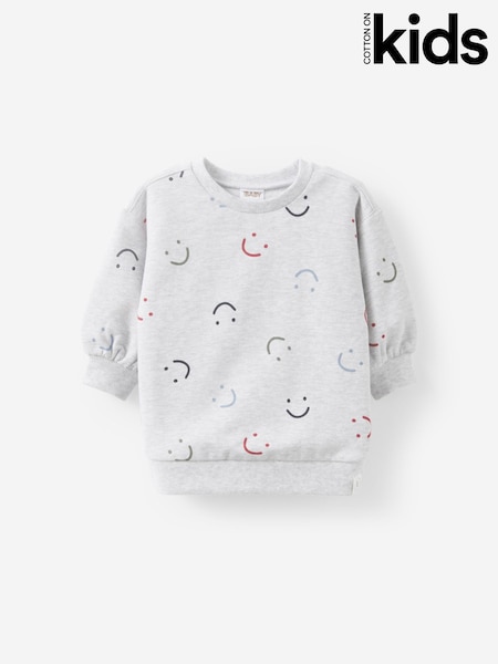 رمادي - Cotton On Riley Sweater (V42901) | ‏78 ر.ق.