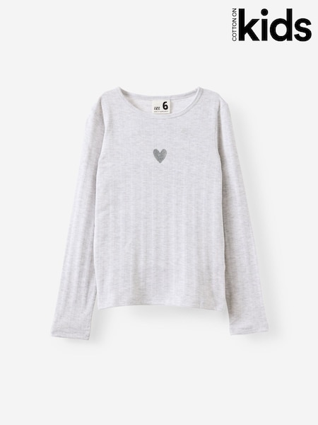 Cinza - Cotton On Jade Crew Top (V42904) | R$ 120