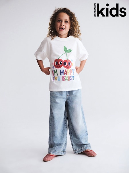 Cotton On Kaity Wide Leg Jeans (V42907) | ‏130 ر.ق.