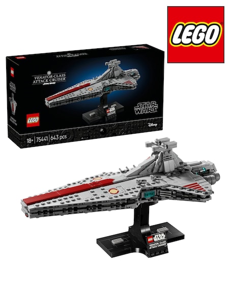 LEGO Star Wars Venator-Class Attack Cruiser Model Kit 75441 (V42958) | 122 €