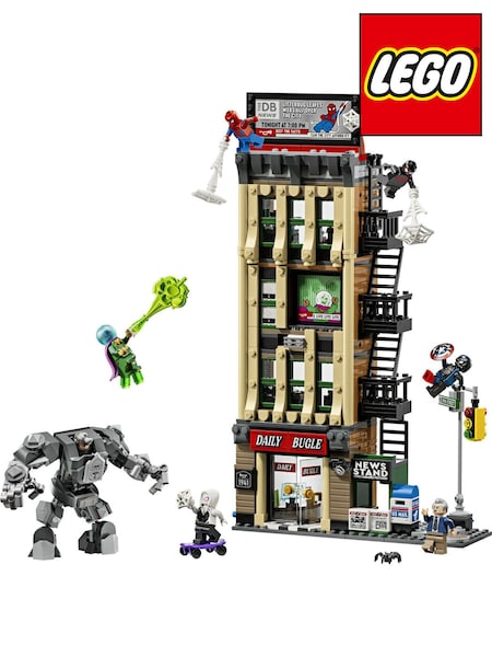 LEGO Marvel Spider-Man vs Mysterio The Daily Bugle 76342 (V42970) | 745 LEI