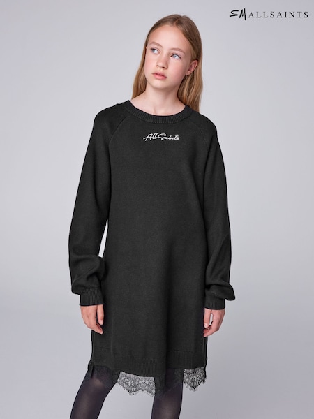 Melns - Smallsaints Knit Lee Lace Dress