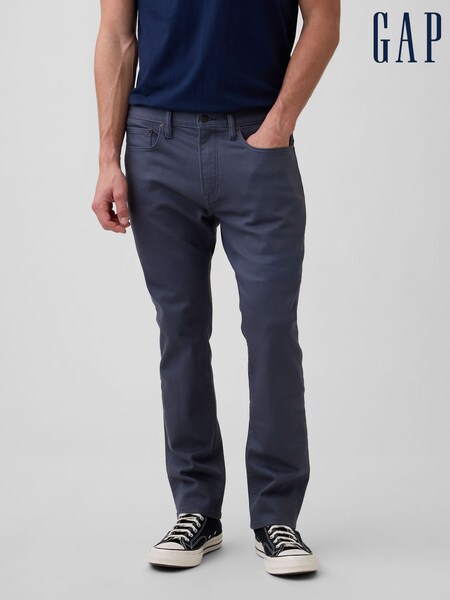 Steel Blue - Regular Gap Slim Soft Wear Jeans