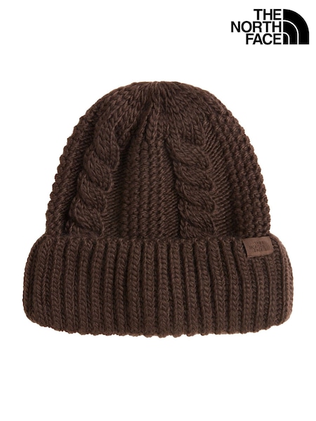 Brown - The North Face Oh Mega Beanie