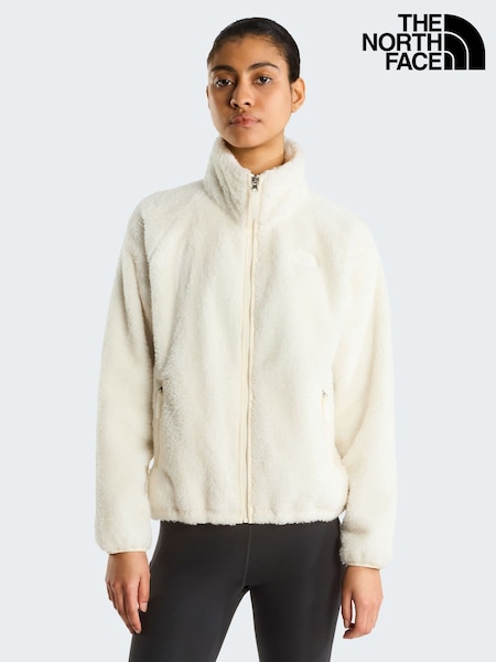 Weiß - The North Face Osito Evolve Fluffy Full Zip Fleece Jacket