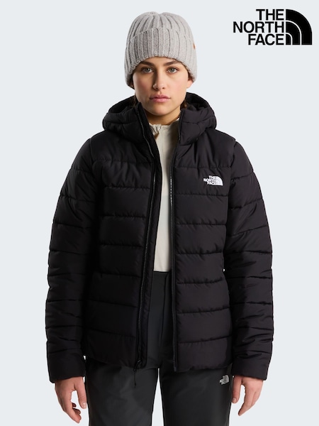 Black - The North Face Aconcagua Hooded Puffer Jacket