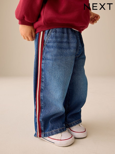 Gitnang Asul at Pulang Side Tape - Jeans (3mths-7yrs)