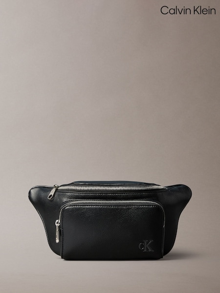 Calvin Klein Black Webbing Strap Waistbag (V44629) | 468 QAR