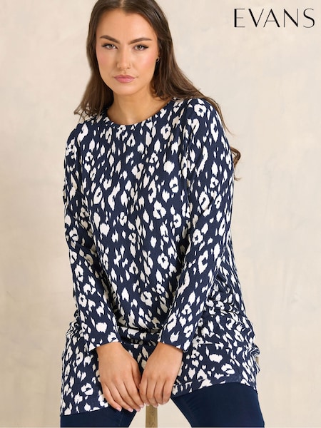 Evans Blue Pocket Tunic (V44663) | ₪181