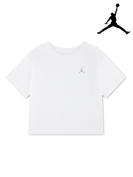 Bílá - Jordan Brooklyn Short Sleeve T-shirt