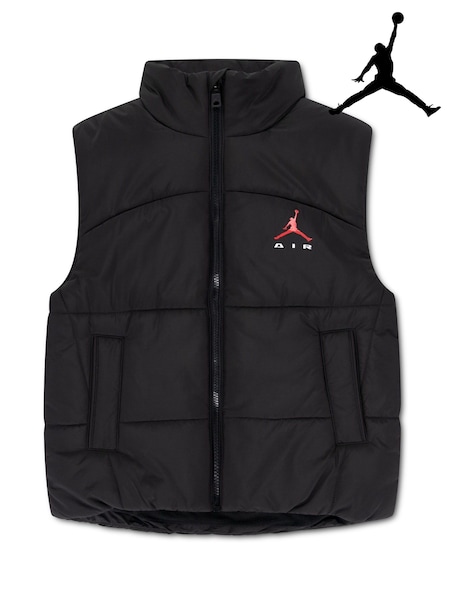 Black - Jordan Puffer Vest