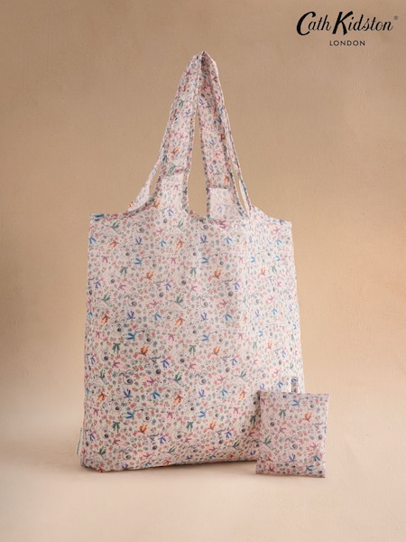 Ecru - Cath Kidston Wallace And Gromit Foldaway Shopper