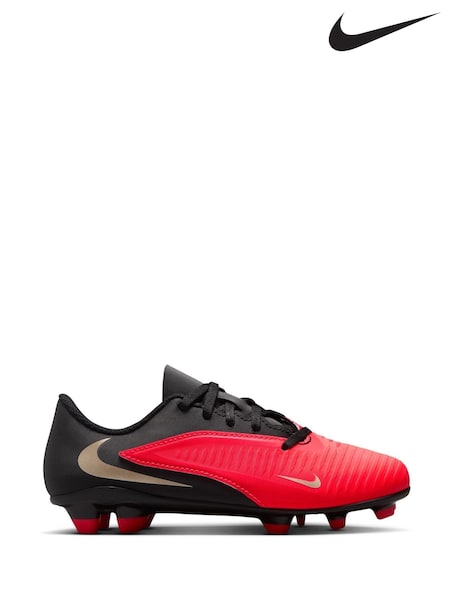 Red - Nike Junior Phantom 6 Low Club Firm-ground/multi-ground Little Kids' Football Boots