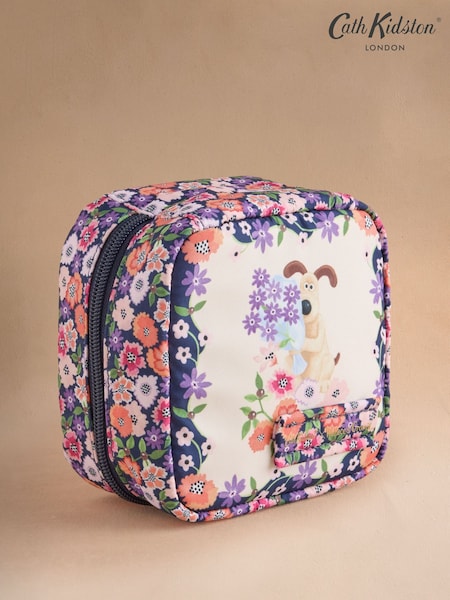 Navy - Cath Kidston Wallace And Gromit Padded Tech Organiser Bag