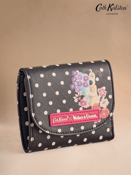 Black Spot - Cath Kidston Wallace And Gromit Foldover Wallet