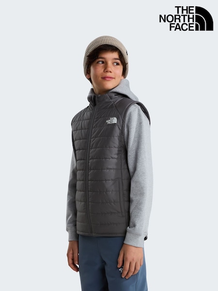 Grey - The North Face Never Stop Puffer Gilet