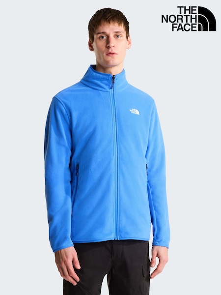 Plavo - Regular The North Face Glacier Full Zip Fleece