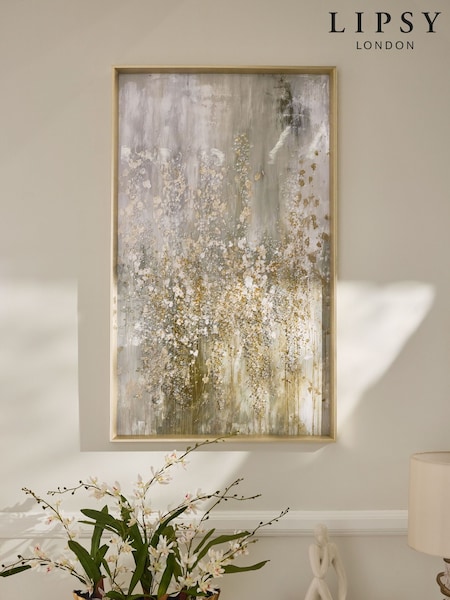 Lipsy Crystal Effect Abstract Wall Art