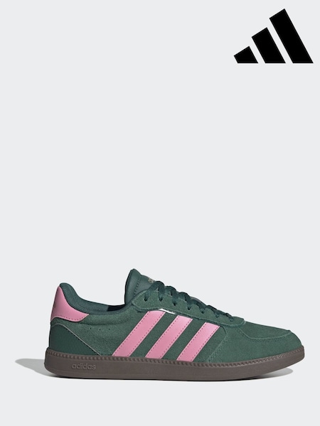 Green/Pink - adidas Breaknet Sleek Trainers
