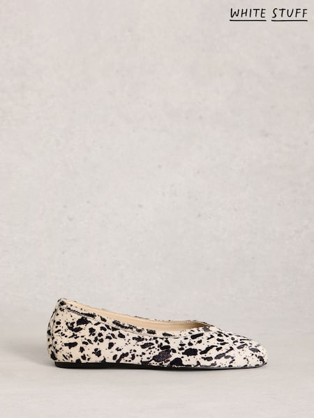 White Stuff Brown Sloane Ballerina Pumps (V46557) | AED437