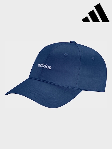 Azul oscuro - Regular Adidas Linear Embroidered Cap