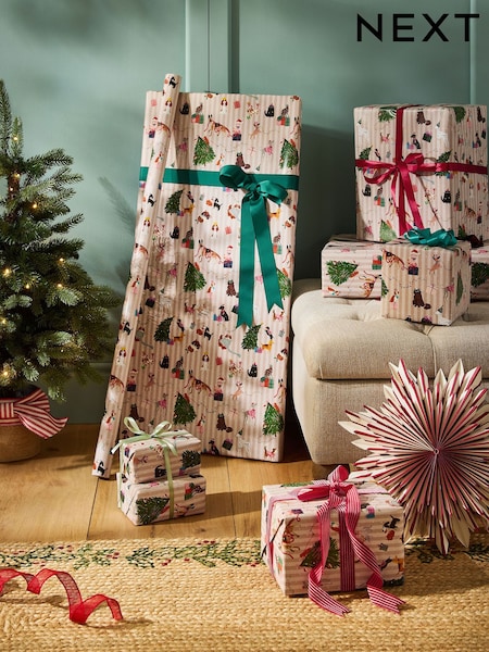 Extra Wide 10m Christmas Wrapping Paper