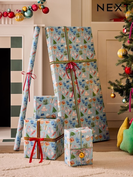 Extra Wide 10m Christmas Wrapping Paper