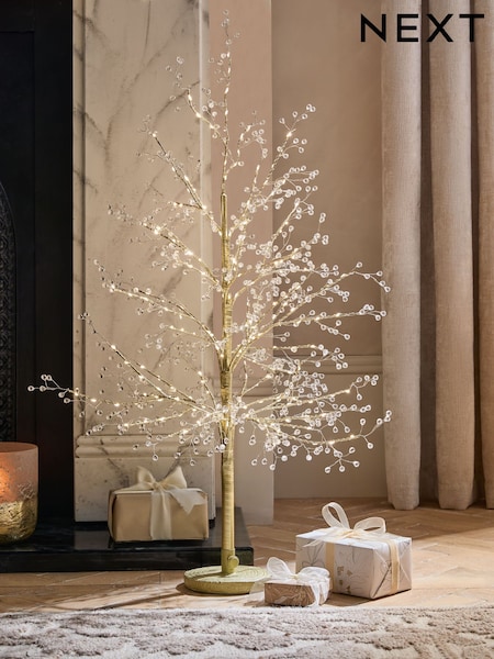 Twig Pre Lit Christmas Tree