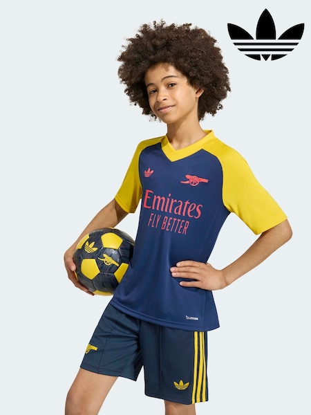 Blue - Adidas Arsenal Football Club Away Pre-match T-shirt