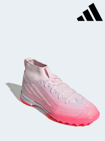 Pink - Adidas F50 Sparkfusion League Turf Junior Football Boots