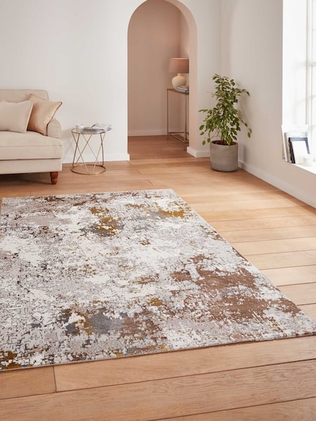 Think Rugs Gold Creation 50179 Modern Abstract Rug (V47983) | AED577 - AED984