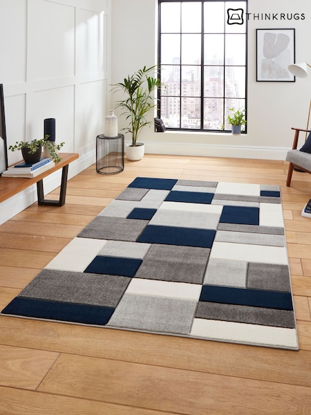 Think Rugs Grey Matrix MT61 Modern Geometric Rug (V48103) | EGP3,234 - EGP9,174