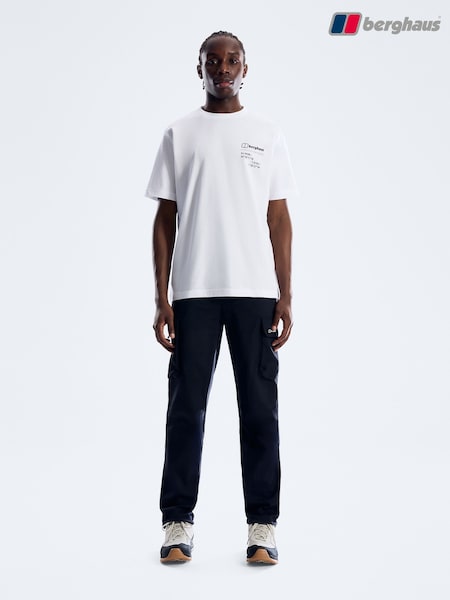 White - Regular Berghaus Mount 10 Essential T-shirt