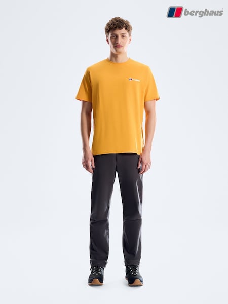 Orange - Regular Berghaus Classic Logo T-shirt