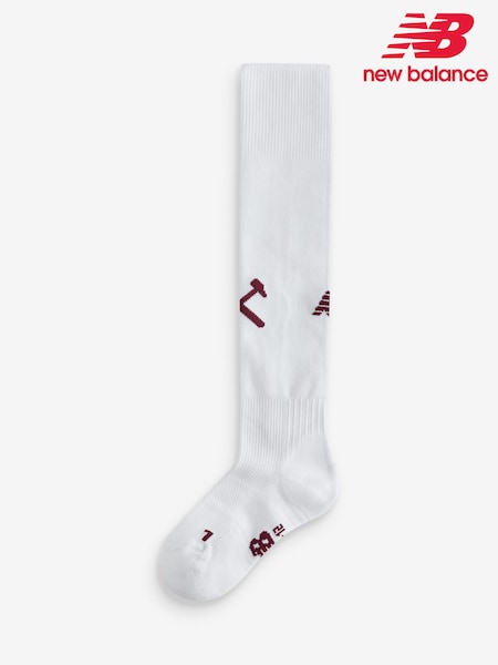Білий - New Balance West Ham United 26/27 Home Socks Youth