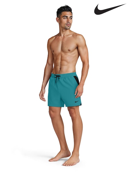 Grün - 5 Inch Nike Contend Solid Essential 5" Volley Swim Shorts