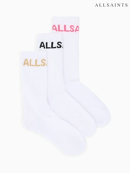 AllSaints Jae Logo Sock 3 Pack (V49210) | 25 €