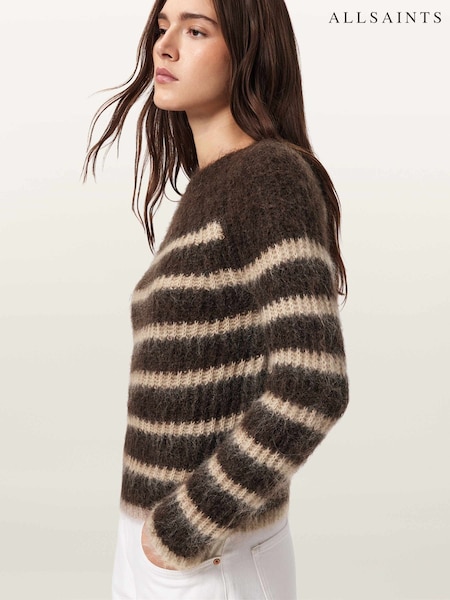AllSaints Brown Riga Jumper (V49735) | kr2 811