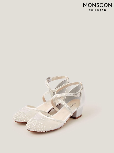 Monsoon Pearly Criss Cross Heels (V50793) | kr471 - kr565