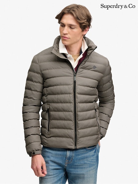 rjava - Regular Superdry Fuji Estate Padded Jacket