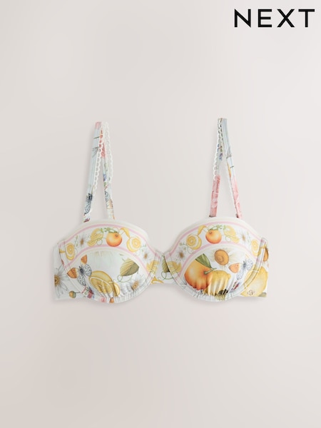 Emily Carter Floral - Wired Bandeau Bikini Top